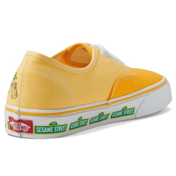 Vans Size 7W/5.5M Sesame Street Limited Edition Yellow Sneaker New - Picture 7 of 16